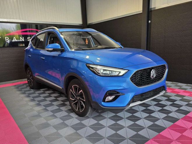 MG ZS 1.0 T-GDi Luxury AT CAM 360 CUIR Garanti Bleu Mtallis de 