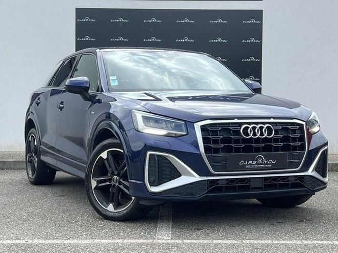 Audi Q2 35 TFSI DSG7 S-line 150ch Bleu Mtallis de 2020