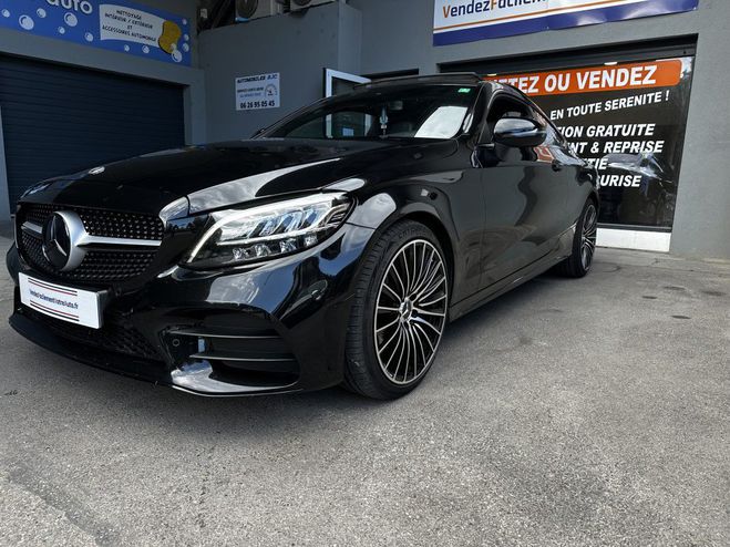 Mercedes Classe C 220 d 194ch AMG Line 9G-Tronic Noir Mtallis de 2019