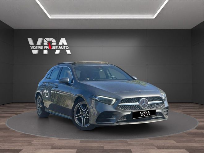 Mercedes Classe A 200  AMG Line  163 ch  Toit panoramiq Gris de 2019