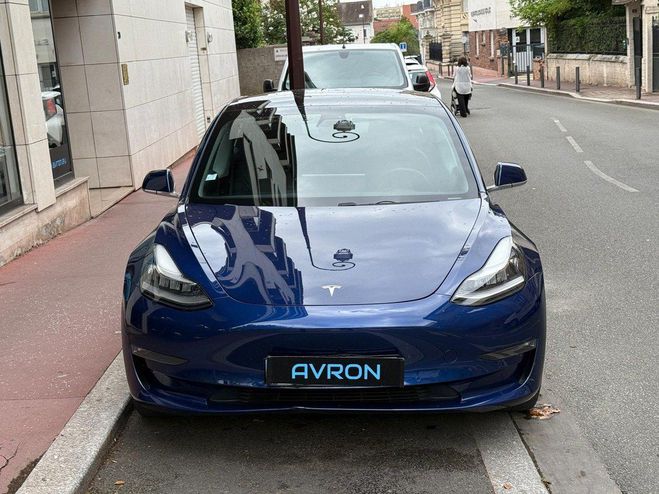 Tesla Model 3 306 AUTONOMIE STANDARD PLUS RWD 50KWH 4C Bleu Mtallis de 2019