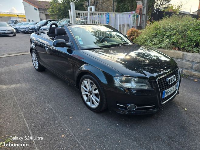 Audi A3 Cabriolet 1.6l TDI 105 GARANTIE Noir de 2011