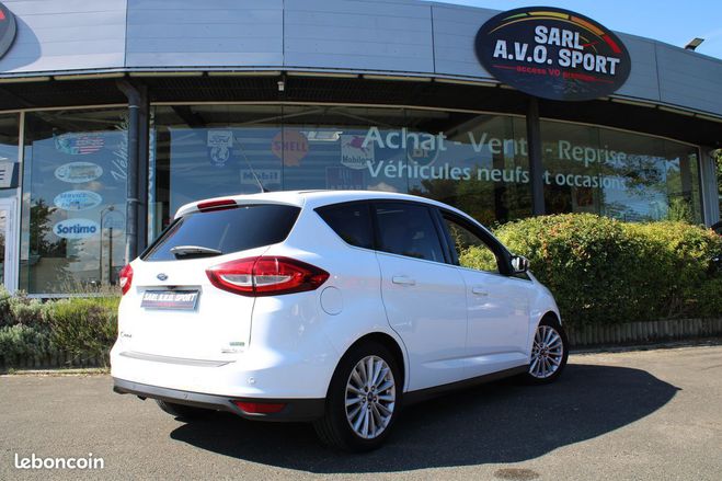 Ford C Max II (2) 1.0 ECOBOOST 125 S&S TITANIUM BV6 Blanc de 2016