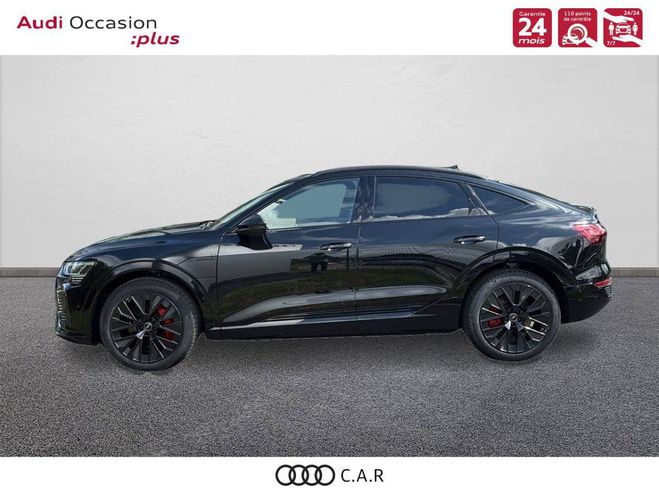 Audi Q8 E-TRON SPORTBACK 55 408 ch 114 kWh Quatt Mythos Black Metallic de 2024