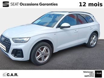  Voir détails -Audi Q5 40 TDI 204 S tronic 7 Quattro S line à  La Rochelle (17)