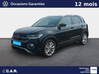  Voir détails -Volkswagen T Cross 1.0 TSI 110 Start/Stop BVM6 Style à  La Rochelle (17)
