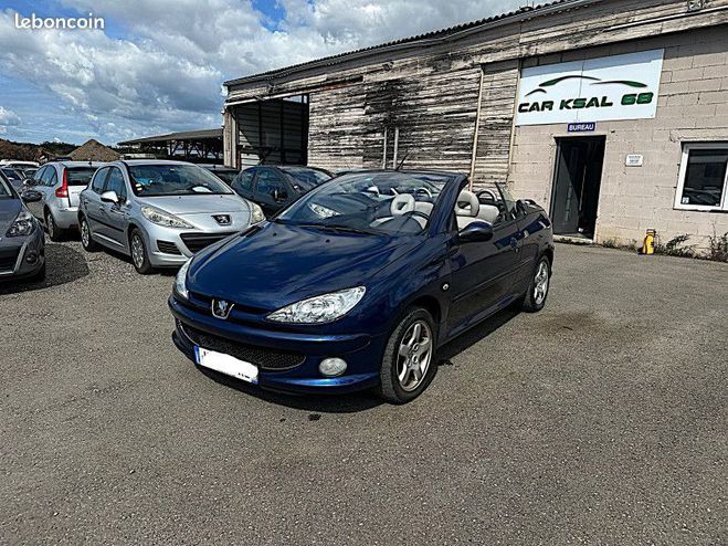 Peugeot 206 CC 2.0 16v 138cv Bleu de 2008