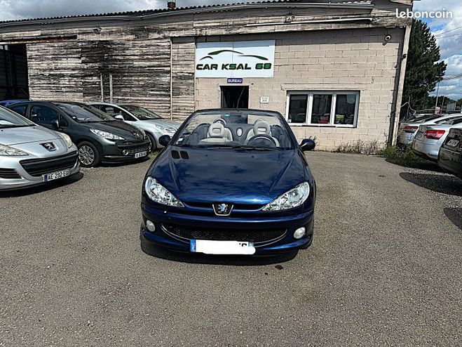 Peugeot 206 CC 2.0 16v 138cv Bleu de 2008