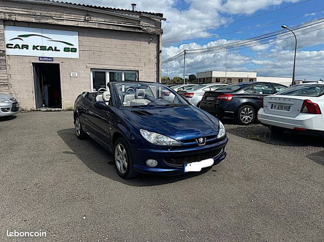Peugeot 206 CC 2.0 16v 138cv Bleu de 2008