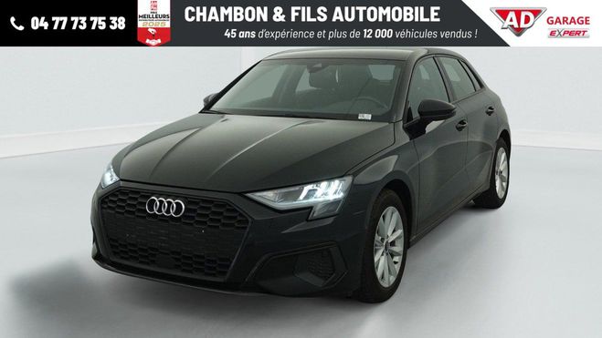 Audi A3 Sportback 30 TFSI MILD HYBRID 110 S tron Noir de 2023