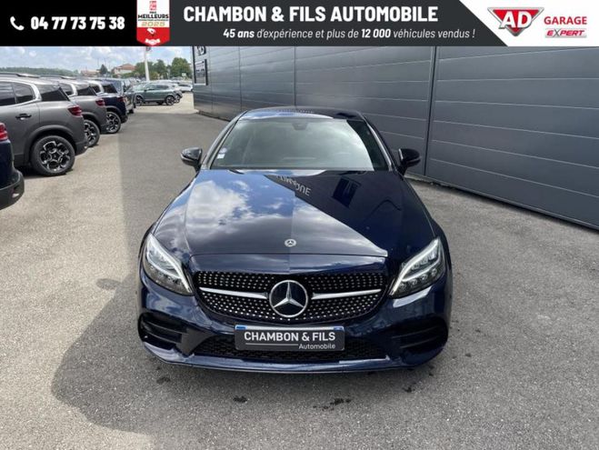 Mercedes Classe C Coupe Sport BENZ 200 9G-Tronic AMG Line Bleu de 2018