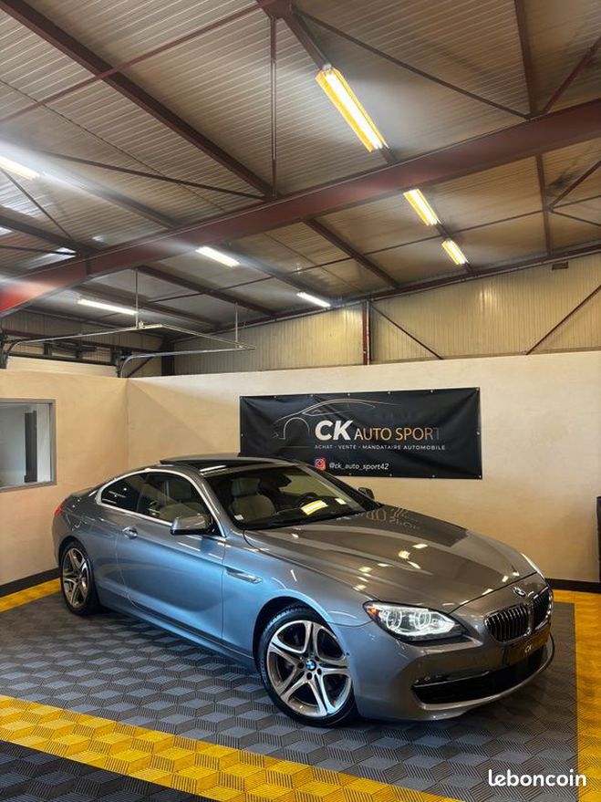 BMW Serie 6 Coup 640dA 313ch Luxe Gris de 2011