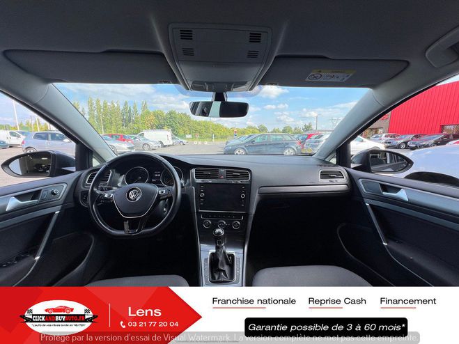 Volkswagen Golf 7 1.6 TDI CONFORTLINE // CLIM AUTOMATIQU Gris Fonc Mtallis de 2019