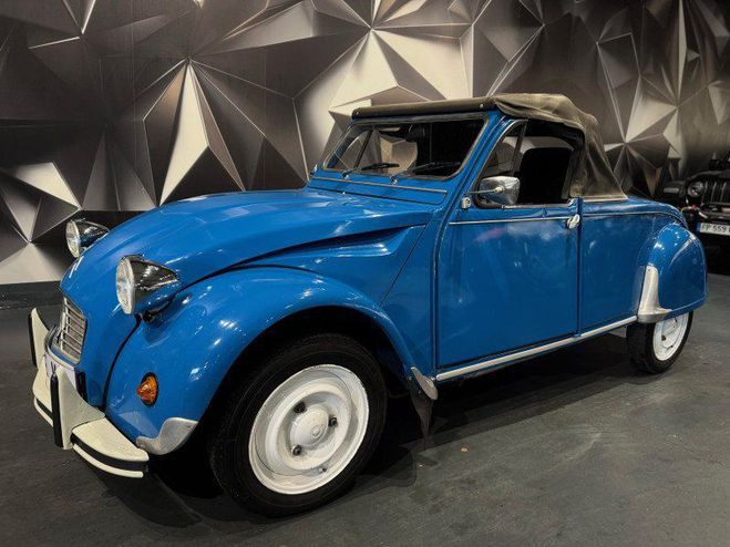 Citroen 2 CH CABRIOLET AZELLE 602 CM3 29 CH Bleu de 1986