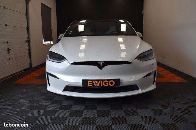 Tesla Model X 100D ELECTRIC 685 296PPM 100KWH PALLADIU Blanc de 2023