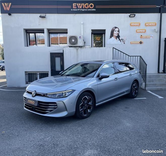 Volkswagen Passat BREAK 1.5 E-TSI 150 MHEV Elgance HYBRID Gris de 2024
