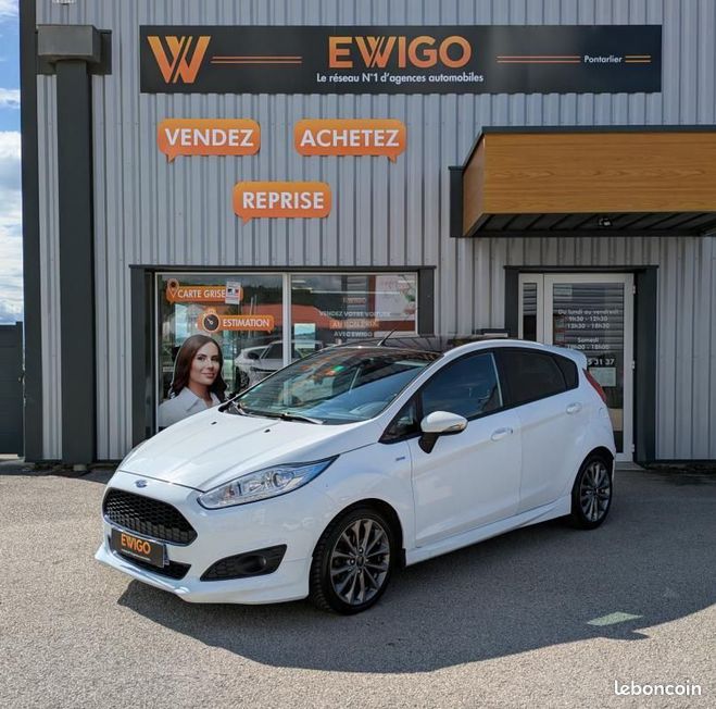 Ford Fiesta 1.0 SCTI 125ch ECOBOOST ST-LINE Blanc de 2017