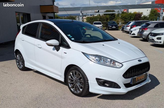 Ford Fiesta 1.0 SCTI 125ch ECOBOOST ST-LINE Blanc de 2017
