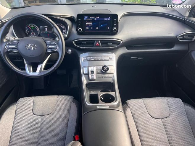Hyundai Santa Fe 1.6 T-GDI 230ch HYBRID 7 Places Siges c Noir de 2022