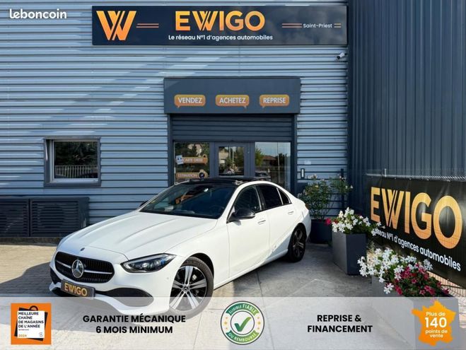 Mercedes Classe C 2.0 220d 224ch AVANTGARDE Toit ouvrant S Blanc de 2021
