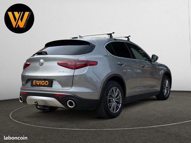 Alfa romeo Stelvio 2.2 D 210 EXECUTIVE Q4 BVA OPTION ++ COU Gris de 2017