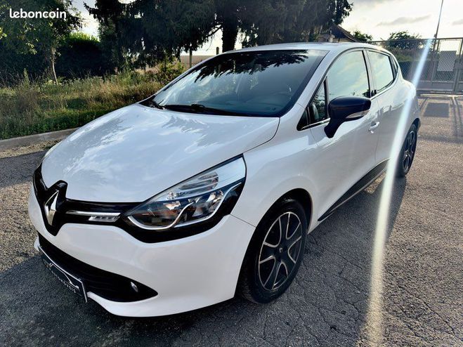 Renault Clio IV 1.5 dci dynamique gps-regulateur-clim Blanc de 2014