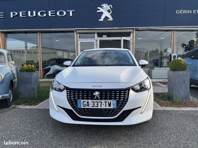 Peugeot 208 (2) PureTech 100 Allure Blanc de 2021