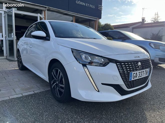 Peugeot 208 (2) PureTech 100 Allure Blanc de 2021