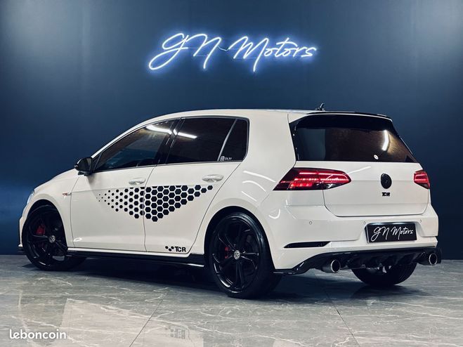 Volkswagen Golf 7 gti tcr 2 tsi 290 stage 1 amk developp Blanc de 2019