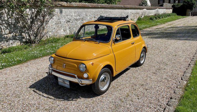 Fiat 500L l de 1971 Jaune Positano de 1971