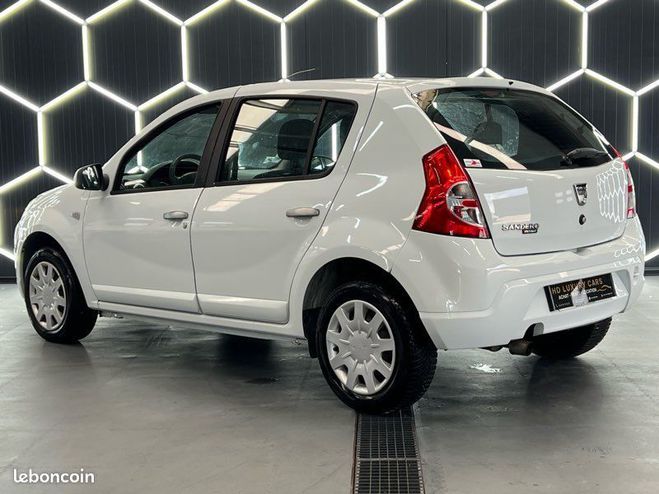 Dacia Sandero 1.4 75ch GPL Blanc de 2010