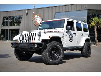  Voir détails -Jeep Wrangler 3.6i - BVA 2016 Unlimited Sahara PHASE 2 à Coignires (78)