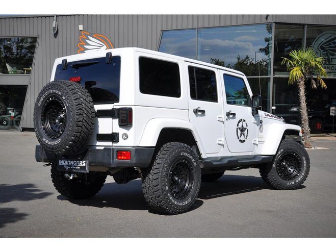 Jeep Wrangler 3.6i - BVA 2016 Unlimited Sahara PHASE 2 Blanc Mtallis de 2016