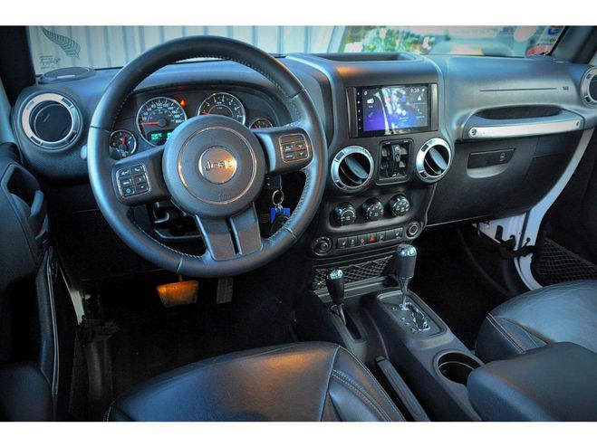 Jeep Wrangler 3.6i - BVA 2016 Unlimited Sahara PHASE 2 Blanc Mtallis de 2016
