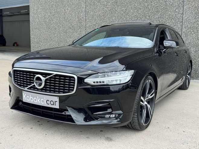 Volvo V90 2.0 D4 AWD R-Design --CARPLAY--GARANTIE  Noir Mtallis de 