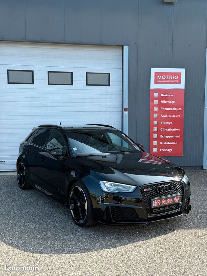 Audi RS3 sportback 8v1 2.5 tfsi 367cv Noir de 2016