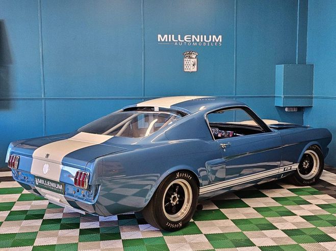 Ford Mustang Shelby FAST BACK GT350R VHC Bleu de 1965