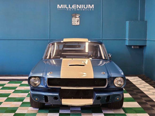 Ford Mustang Shelby FAST BACK GT350R VHC Bleu de 1965