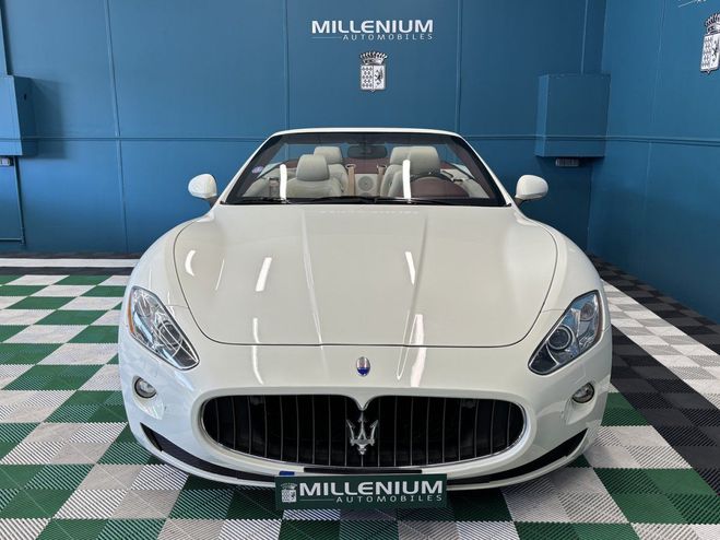 Maserati Grancabrio 4.7 440CH 23 000 KM D'ORIGINE Blanc de 2010