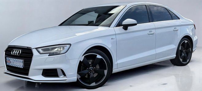 Audi A3 Berline 2.0 TDI 150 S tronic 6 S Line (8 Blanc de 2017
