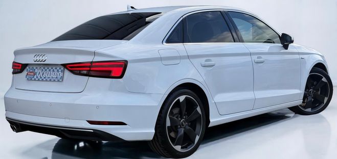 Audi A3 Berline 2.0 TDI 150 S tronic 6 S Line (8 Blanc de 2017
