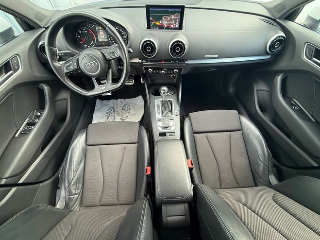 Audi A3 Berline 2.0 TDI 150 S tronic 6 S Line (8 Blanc de 2017