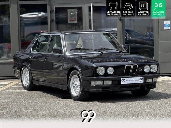 BMW Serie 5 M535i Recaro Getrrag Invers Sellerie M  Diamantschwarz Metallic de 1985