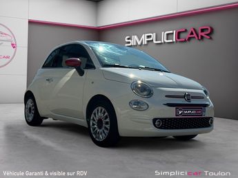  Voir détails -Fiat 500 1.0 70ch dolcevita red garantie 12 mois à  La Farlde (83)