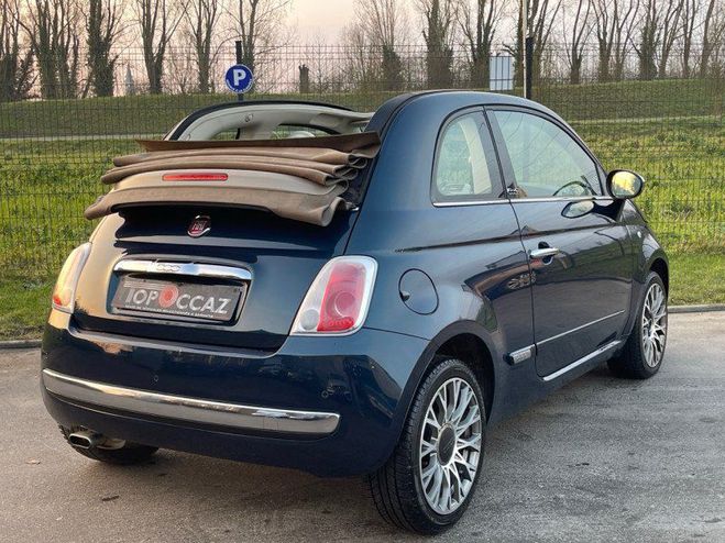 Fiat 500 C 1.2 ESS 69CH LOUNGE * 08/2013 * 106.00 BLEU de 2013