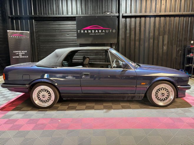 BMW Serie 3 cab e30 320i BLEU de 1990