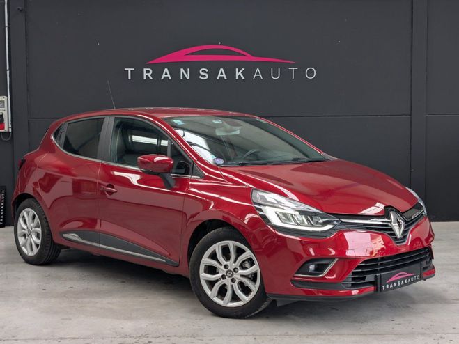 Renault Clio IV TCe 90 Intens - 1re main - REGULATEU Rouge de 2016