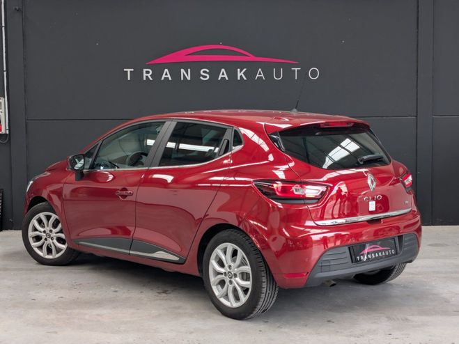Renault Clio IV TCe 90 Intens - 1re main - REGULATEU Rouge de 2016