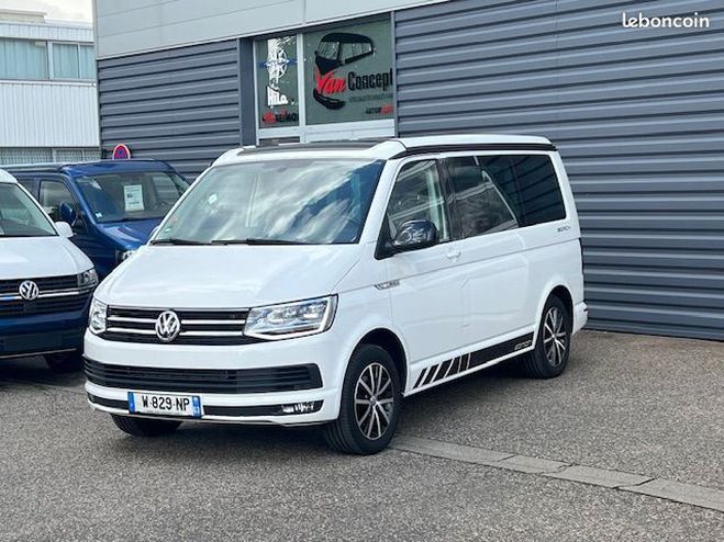 Volkswagen California VW T6 BEACH EDITION 2.0L TDi 150Ch auto  Blanc de 2017