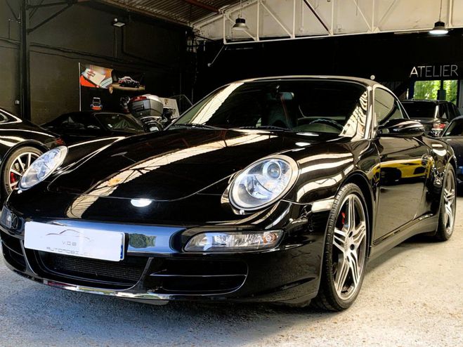 Porsche 911 997 CARRERA 4S CABRIOLET 3.8 355CV TIPTR NOIR de 2008